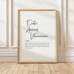 Black typography featuring 'Exotic Animal Veterinarian' in modern script against white background with inspirational definition about healing diverse species, creating a professional minimalist design