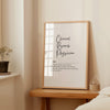 Elegant minimalist print featuring 'Clinical Research Physician' in bold script with a professional definition against crisp white background, perfect for medical office inspiration.