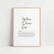 Minimalist black and white typography print featuring an inspiring infectious disease nurse definition quote, combining elegant script and serif fonts on a clean white background with sophisticated framing.