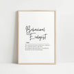 Minimalist Behavioral Ecologist Definition Print – Science Office Wall Art Digital Download