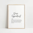 Minimalist Nurse Informaticist Wall Art – Healthcare Technology Quote Print Digital Download