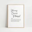 Elegant black typography on white background defining Veterinary Clinical Pathologist, featuring sophisticated script and serif fonts in modern wooden frame, ideal for professional veterinary settings.