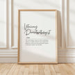 Black typography on white background featuring 'Veterinary Dermatopathologist' in elegant script and serif fonts with professional definition, creating a sophisticated minimal aesthetic for medical settings.