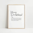 Black typography on white background featuring 'Veterinary Dermatopathologist' in elegant script and serif fonts with professional definition, creating a sophisticated minimal aesthetic for medical settings.