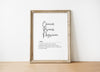 Elegant minimalist print featuring 'Clinical Research Physician' in bold script with a professional definition against crisp white background, perfect for medical office inspiration.